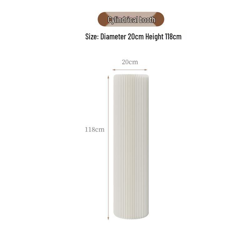 Creative Foldable Cylindrical Display Rack and Wedding Ornament Stand
