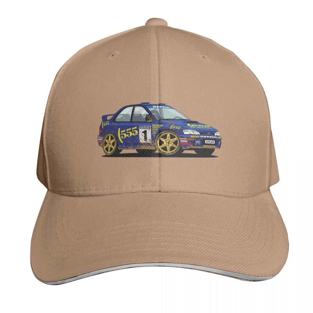 Wrx Rally Car Baseball Cap Adjustable Buckle Closure Moisture Wicking Quick Dry Curved Brim Classic Fit