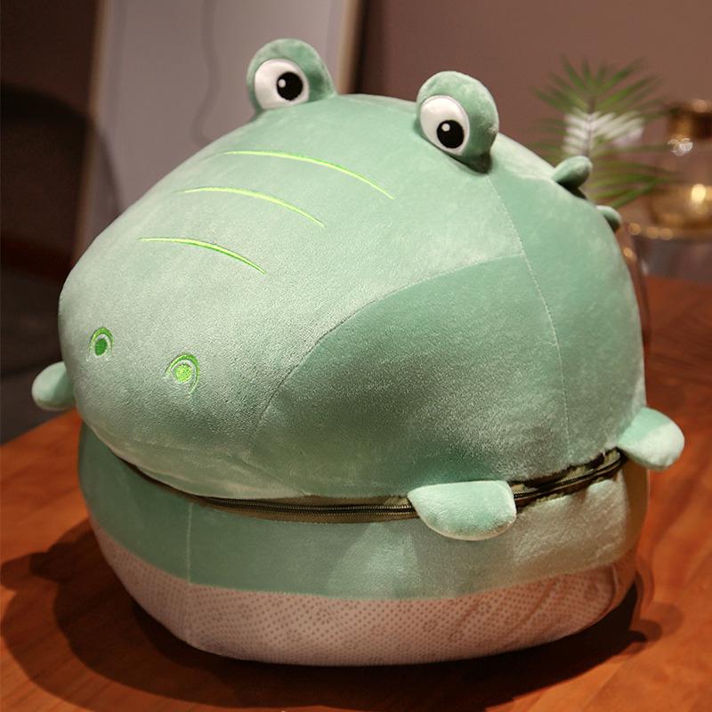 

Новый креативный футон-подушка с большой пастью акулы, утолщенный татами, коврик для пола в виде эркера с изображением крокодила 55*40cm1kg