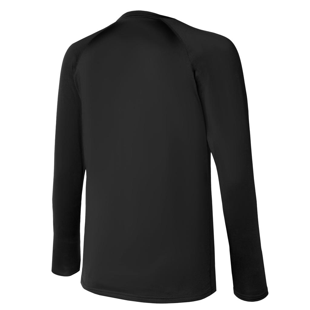 FINTA Men's Warm Sports Innerwear Long Sleeve Shirt FTE0030 (0500) Black, Size L