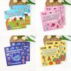 Food And Fruit Coloring Book For Kids With 40 Pages Cartoon Doodles For Children Ages 4 And Up