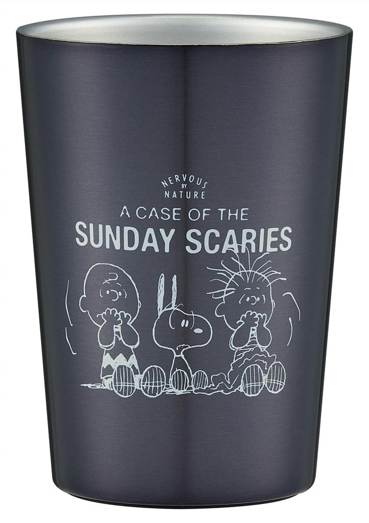 Skater Convenience Store Coffee Stainless Steel Snoopy Goodness 75th Tumbler, Medium, 400ml, Insulated, Anniversary, STCV2-A