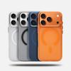 Metal Lens Matte Frosted Translucent For Magsafe Case For iPhone 17 Pro Max 16 15 Magnetic Wireless Charging Slim Hard PC Cover