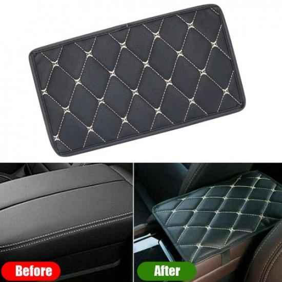 Car Armrest Pad Cover Center Console Box PU Leather Cushion Mat Car Accessories