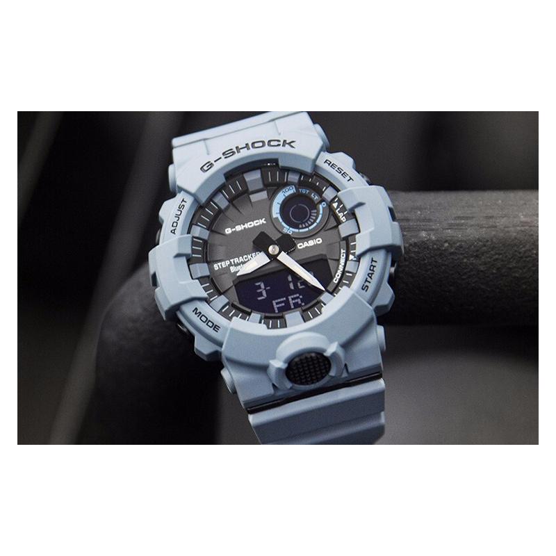 Casio G-SHOCK G-SQUAD Series Fashionable Waterproof and Shockproof Bluetooth Sports Smart Quartz Resin Strap Same Style for Men and Wom GBA-800UC-2APR
