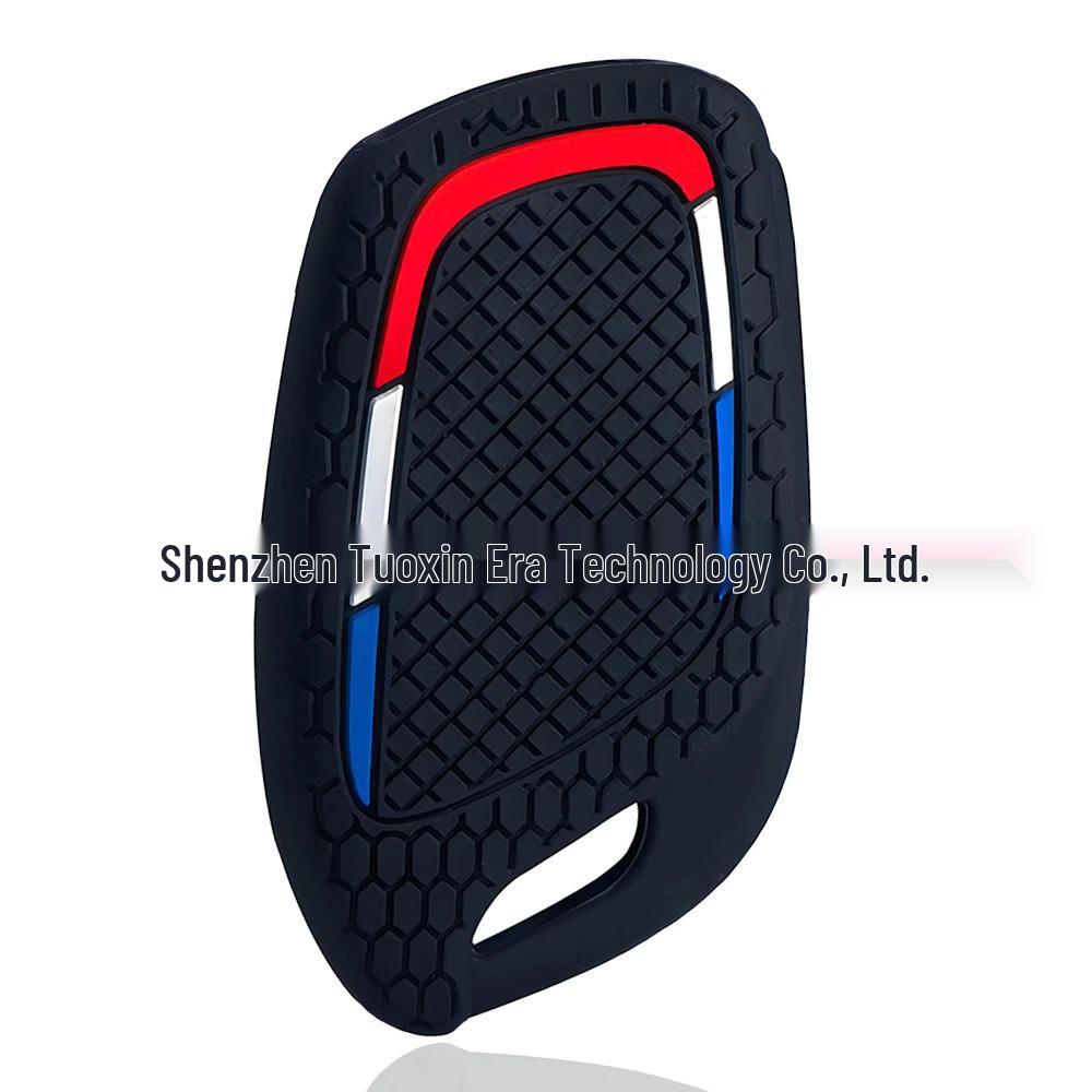 Silicone Key Cover for 2018 Roewe RX3 i5 Smart Remote Control чёрный