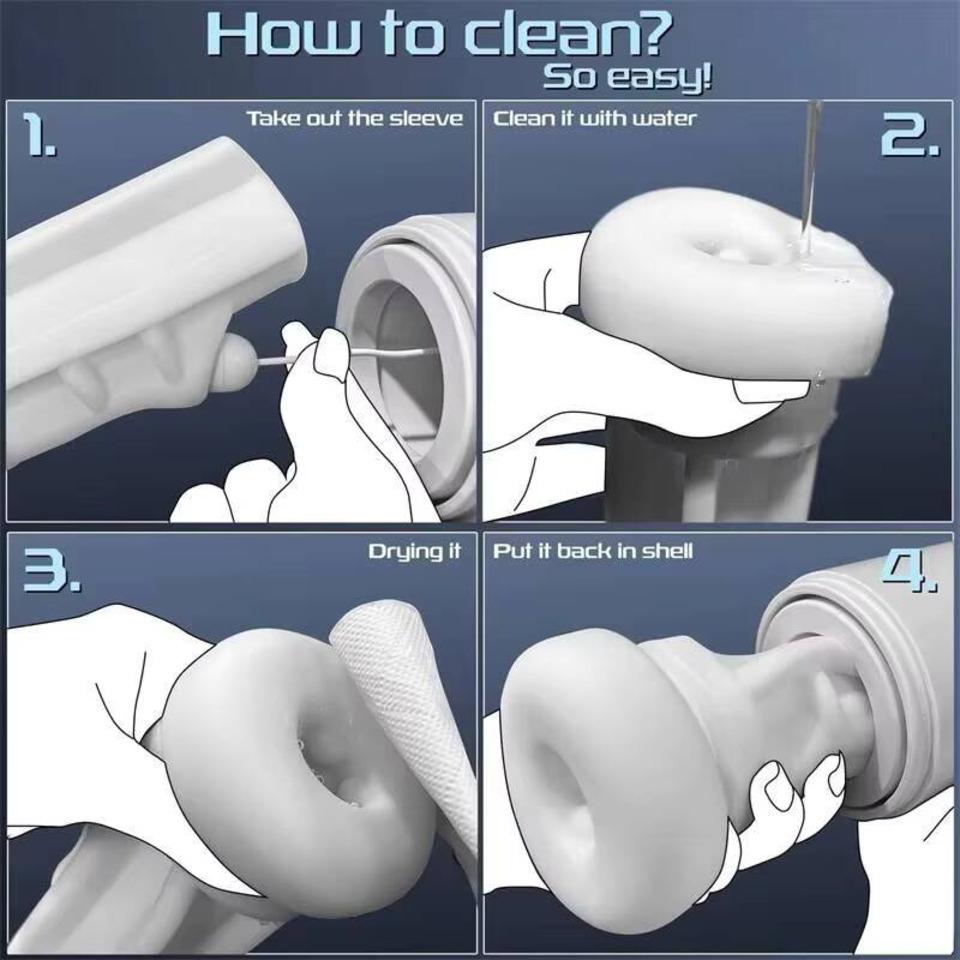 Automatic Suction Male Masturbator Oral Sex Masturbation LCD Screen Penis Pump Stroker Men's Sex Toy 18 Fully Automatic