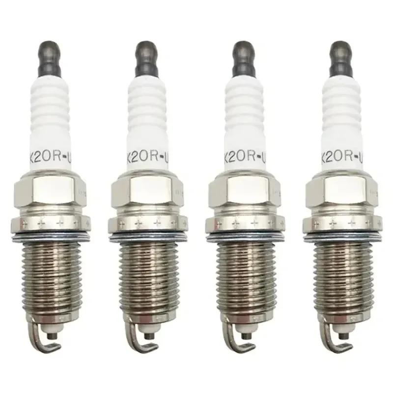 4/6PCS 90919-01184 K20RU11 Normal Spark Plug For Toyota Daihatsu Yaris Rav4 Camry Perodua 9091901184 K20R-U11 90919 01184