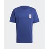 Adidas Leisure Badge Tee   Dark Blue Jd6347