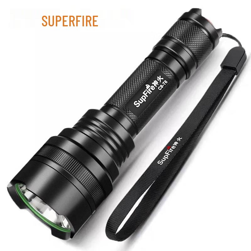 SupFire C8-T6 Outdoor Rechargeable Flashlight