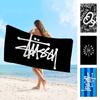 B-Billiard F-Fashion Brand N-Number 8 Microfiber Blanket Beach Towels Oversized Printing Super Absorbent Pool Towel Blanket