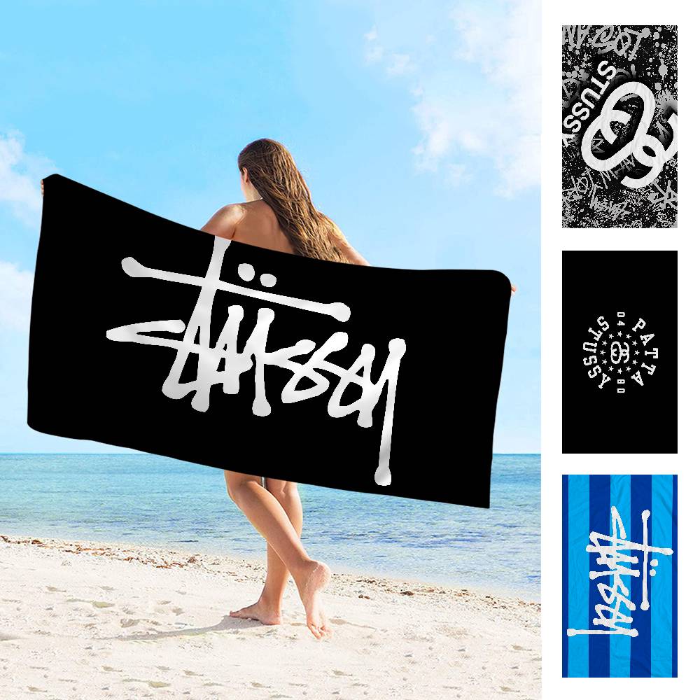 B-Billiard F-Fashion Brand N-Number 8 Microfiber Blanket Beach Towels Oversized Printing Super Absorbent Pool Towel Blanket