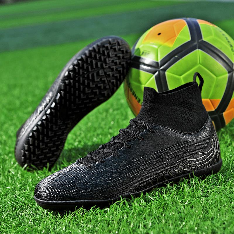 2025 Mode Neue Herren Fußballschuhe Heißer Verkauf Stollen Professionelle Weiche Fußballschuhe Ultraleichtes Spiel Unisex Futsal Hochwertig T