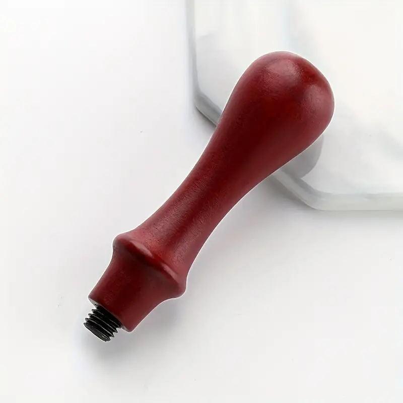 

1 шт. Ручка для печати из воска, только ручка из розового дерева, замена для винтажных печатей для воска