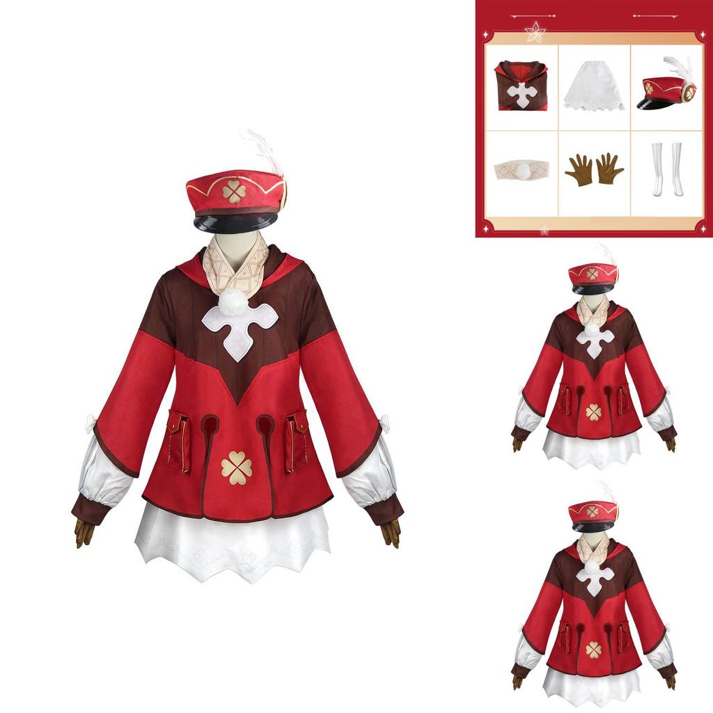 High-quality Genshin Impact Klee Cosplay Costume For Ultimate Halloween Fun