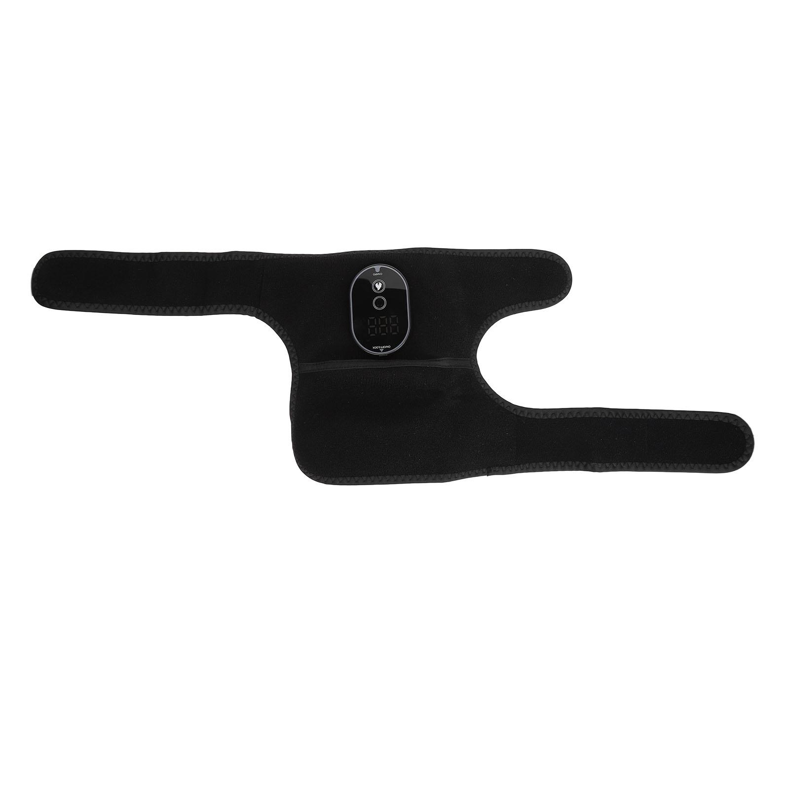 

Массажер для колена с подогревом, регулируемая температура и время, облегчает боль, давление, отек, грелка для