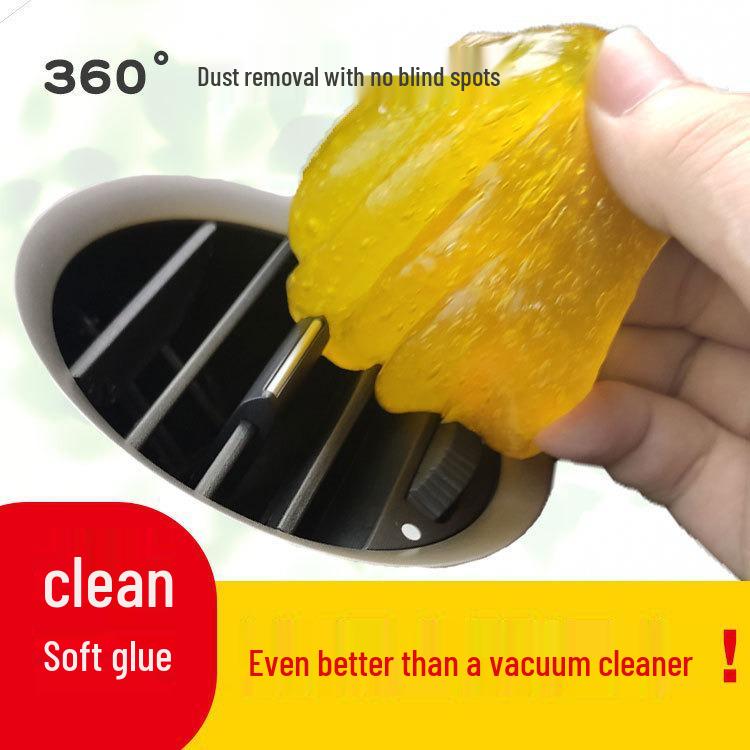 Bilingual Multifunctional Cleaning Gel for Car Dust and Keyboard Removal