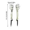 2PC Simulated Hand Bone Skeleton Garden Ghost Hand Bone Yard Ground Insert Halloween Multiple Options Available