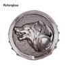 Silver Wolf Head Flower Totem Relief Walking Cane Fashion Walking Stick Gentleman Crosier Knob Walking Stick 93cm