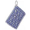 Cast Iron Cleaner with Hanging Ring Chainmail Scrubber Stainless Steel Pot Pans Cleaning Scrubber for Griddle Skillet Dutch Oven