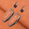 Interior Mouldings Zinc Alloy Leather Car Key Case Cover Shell Fob For Voyah Free I-Land Dreamer 2021-2023 Keychain Auto Key Pro