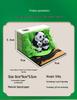 3D Panda Stereo Sticky Notes & Creative Calendar Sculpture Gift