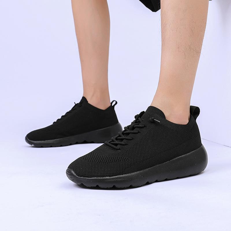Men's Running Shoes Breathable Man Sports Sneakers Lace Up Comfort Casual Walking Shoes Athletic Training Footwear