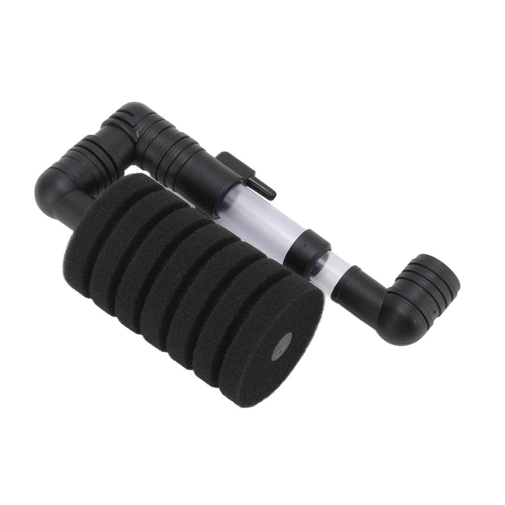 Aquarium Sponge Filter Quiet Oxygenating Biochemical Sponge Filter with Multi Layer Design for Small Freshwater Fish