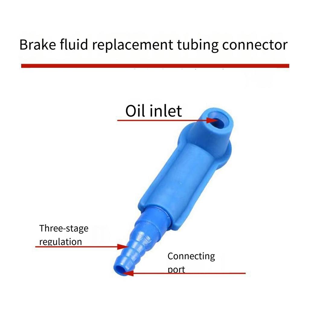 5Pcs Brake Fluid Bleeder Kit Universal Auto Adapter Suitable for Efficient Brake Fluid Replacement With Leakproof Design