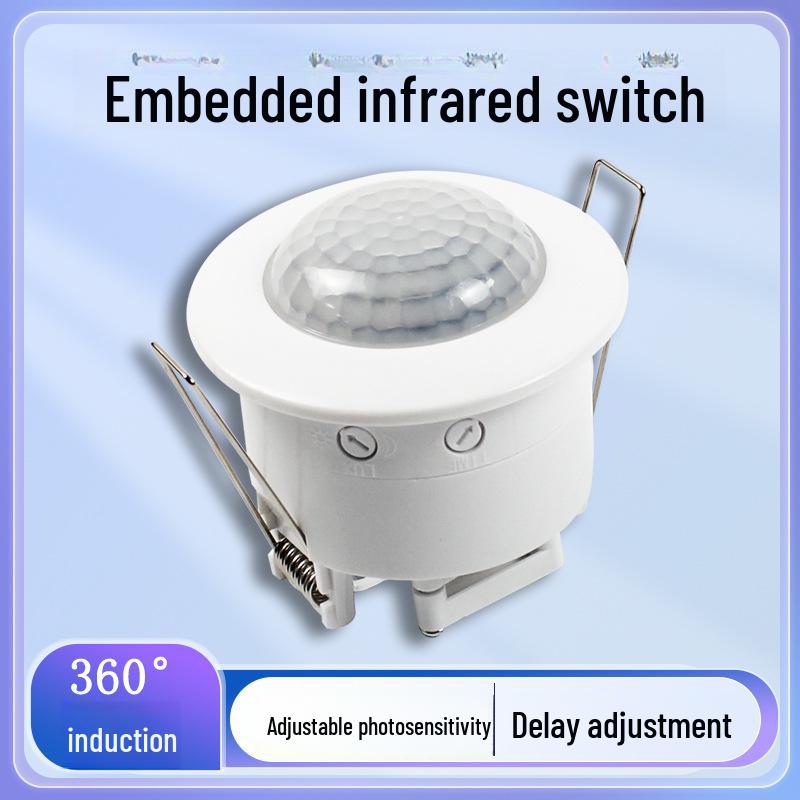 

Dual Voltage Infrared Motion Sensor Switch with Adjustable Delay