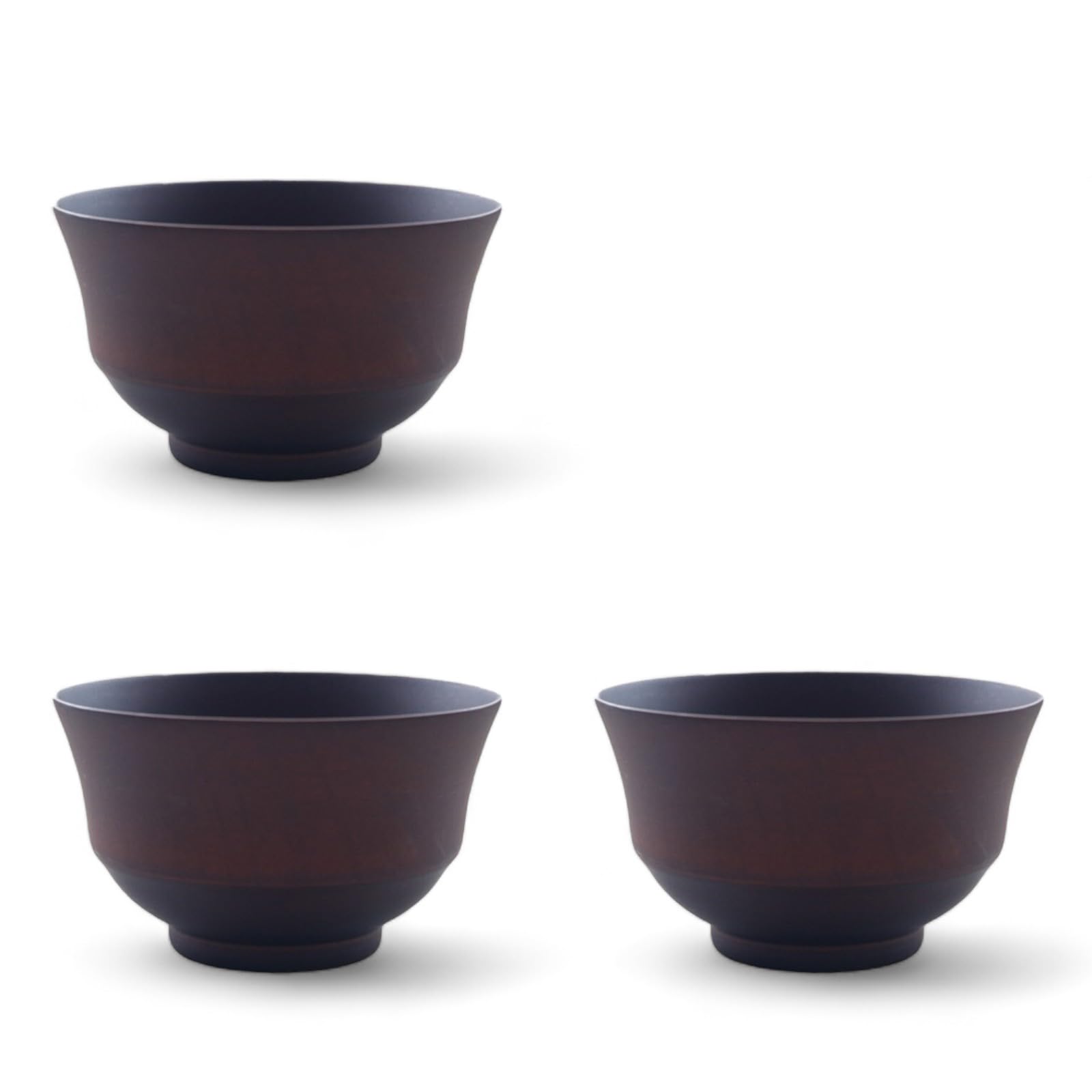 

Мисо-суп Темный Набор из x Текущая модель J-kitchens Миски, Деревянные, Кисай, Коричневый, Средний, 3, 11.3см 6.8см,