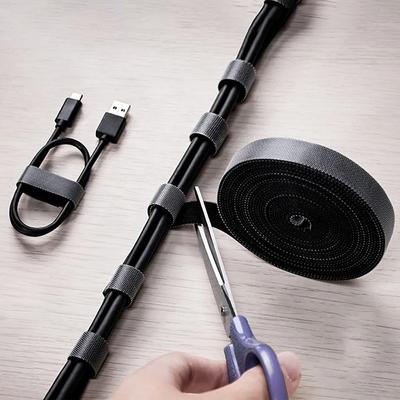 1-5m Cable Organizer Wire Winder USB Cable Management Charger Protector for iPhone Samsung Xiaomi Earphones Car Cable Management