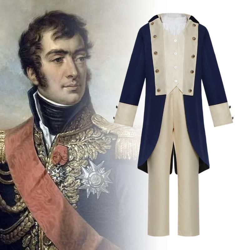 Kids President Steampunk Cosplay Costume Soft Fabric Retro Uniform For Boys