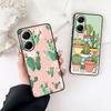 Cactus Wallpaper Phone Cover for Samsung Galaxy S25 Edge S24 S23 FE Plus Ultra A16 A15 A55 A57 5G Protective Case