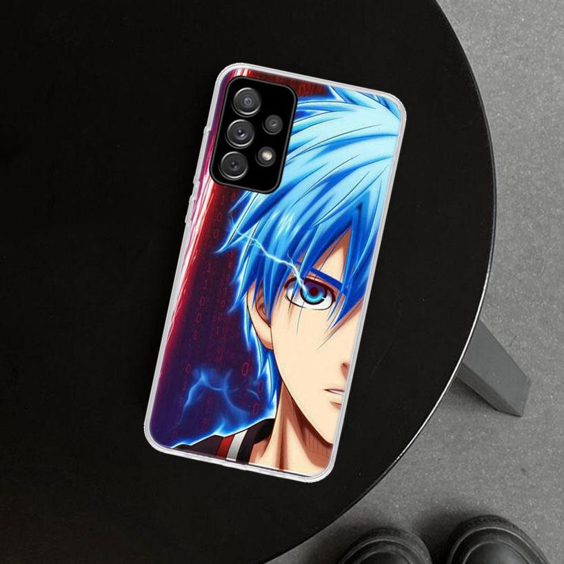 Kuroko Basketball Anime Phone Case Cover For Samsung Galaxy A12 A22 A32 A52 A72 A02S A51 A50S A31 A20S A10S Note 20 Ultra 10 Plu
