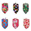 Hunde-Bandana im lässigen Stil mit Obst-Print, dreieckiger Schal, Haustier-Halstuch, Hundelätzchen