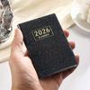 Calendar A7 Mini Notebook Square Portable Pocket Memo Simple Weekly Planner Notepad  Students