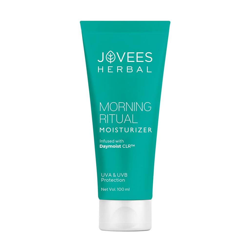 Jovees Herbal Morning Ritual Moisturizer Cream 100ml Pack Of 1 Hydrating Face Cream For All Skin Types