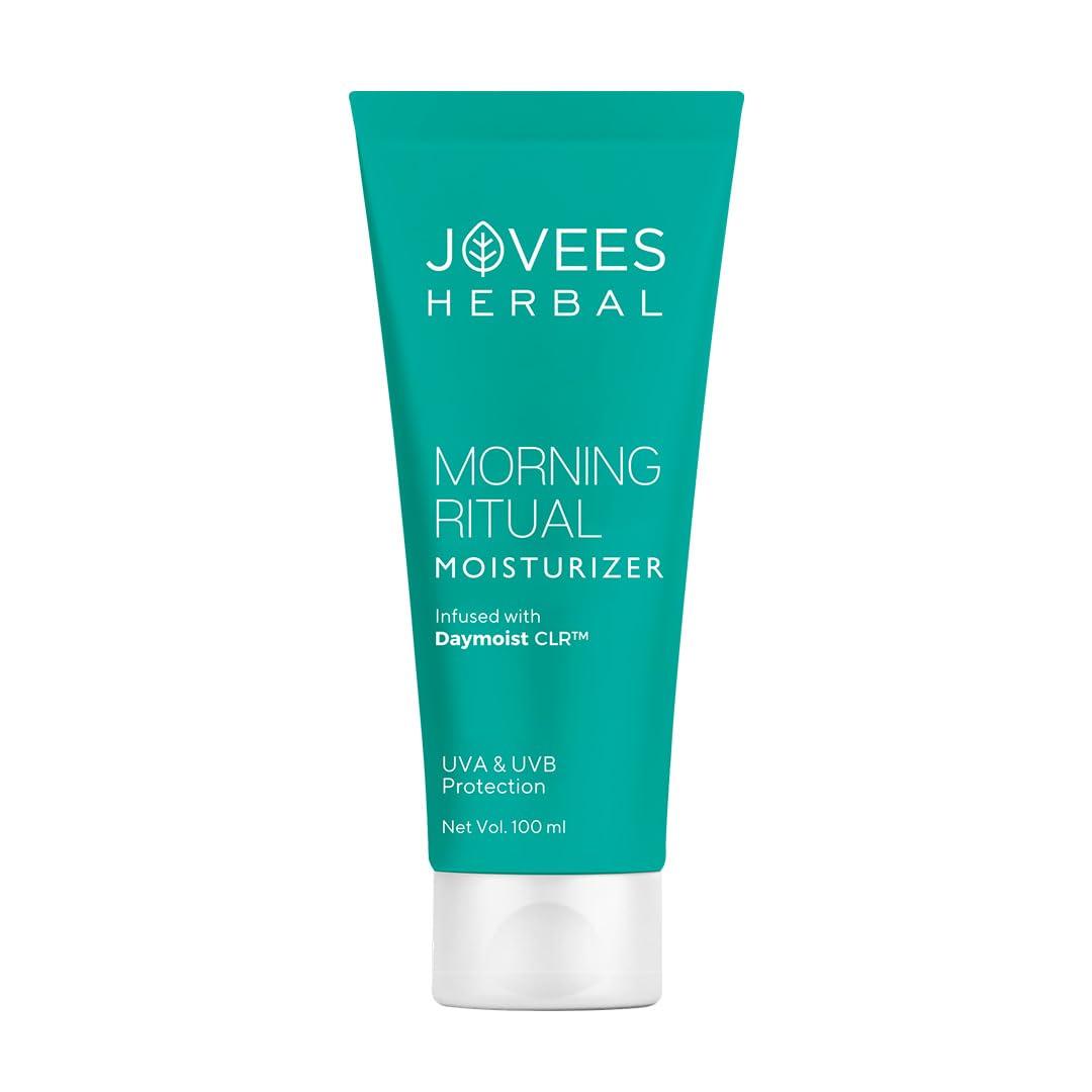 

Jovees Herbal Morning Ritual Moisturizer Cream 100ml Pack Of 1 Hydrating Face Cream For All Skin Types
