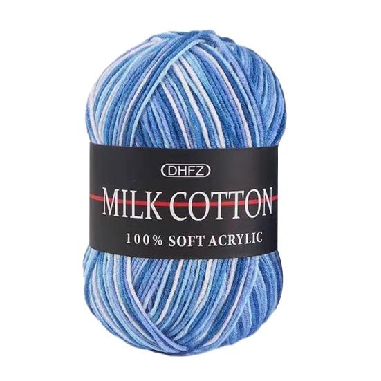 Gomitolo di Filato Multicolor 7,7 Iarde Filato in Fibra Acrilica Filato Colorato per Uso Artigianale per Lavorare a Maglia Uncinetto Maglioni Sciarpe Cappelli Bambole Artigianato Fai da Te