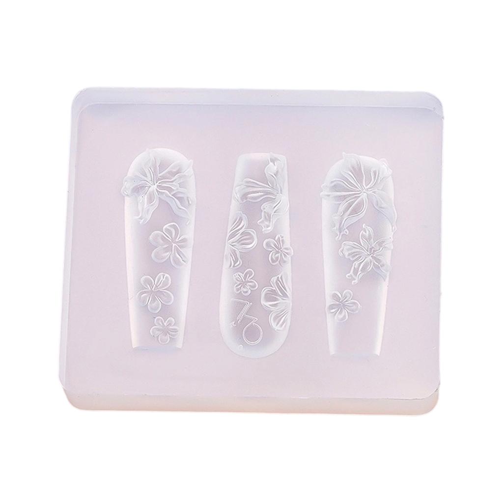 Moldes de Resina de Flores Molde de Decorações de Nail Art de Resina Molde de Fundição de Joias para Resina Epóxi Brinco Colar Pingente Artesanato de Resina