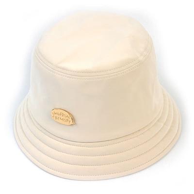 Universal Chemistry Shiny Poly Ivory Bucket Hat