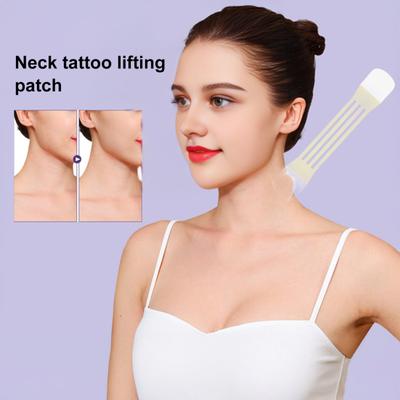 Fita para Pescoço Adesivo Lifting Instantâneo À Prova D'água Invisível Faixa para Pescoço Removedor de Rugas Flacidez Linha do Pescoço para Pescoços Rosto Mandíbula