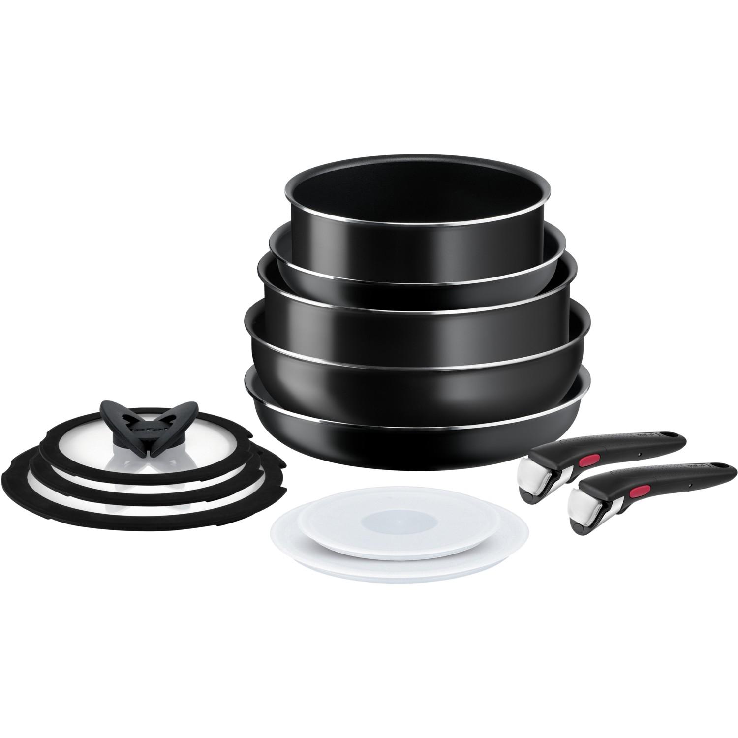 

Ingenio Titanium 1X SimpleCook Набор больших кастрюль и кастрюль, 12 шт.