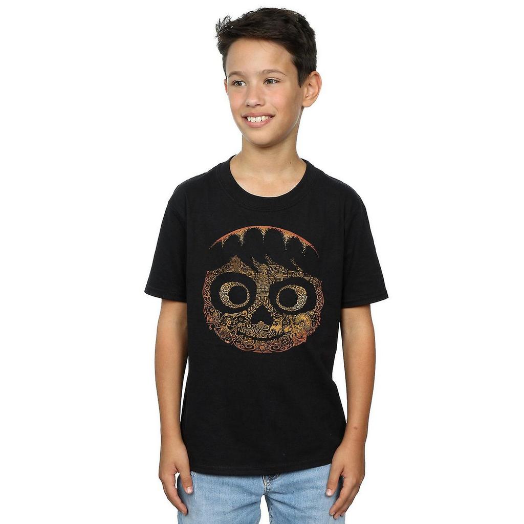 Coco Boys Miguel Face Cotton T-Shirt