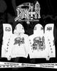 Death Kittens Hoodie White Black Pullover Men Women Oversized Y2k Fleece Sweatshirt American Death Metal Band Female Male Clothing