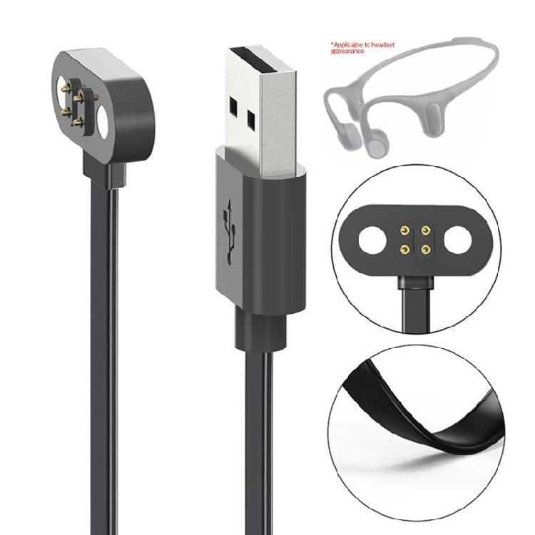 Tragbares magnetisches Ladekabel für Mojawa RunPlus Knochenschall-Kopfhörer