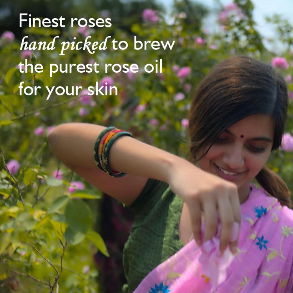 Dabur Gulabari Rose Glow Face Cleanser 100 Ml Pack Of 1, Hydrating Toner & Moisturizer