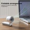 5-Speed Adjustable Mini Foldable Desk Fan With Digital Display Small Electric Fan  Outdoor Travel