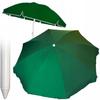 GARDEN UMBRELLA Beach Umbrella for Balcony Terrace ARMANIZED with Ruffle 240 Cm